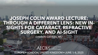 80 - Introduction and Presentation of 2025 Joseph Colin Award - Sheraz Daya, MD [1106472667].mp4